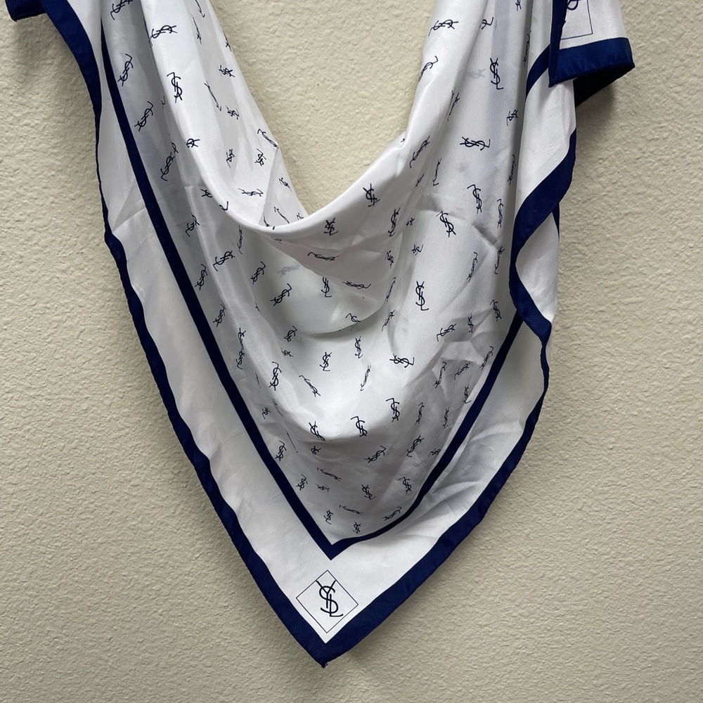 Vintage Yves Saint Laurent YSL scarf